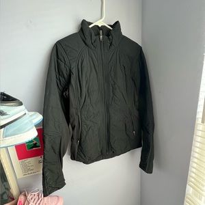 black lululemon jacket. Used normally but still in very good condition